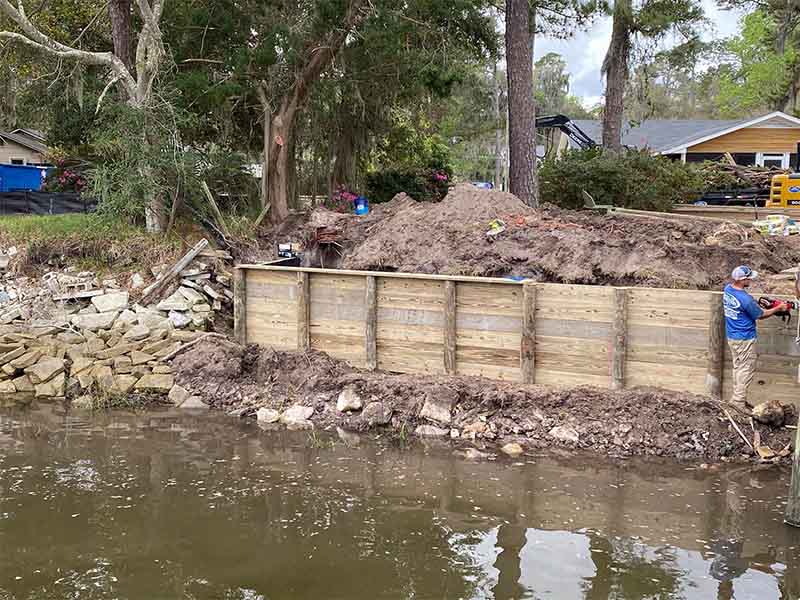 Seawall Repair in Bonita Springs, FL