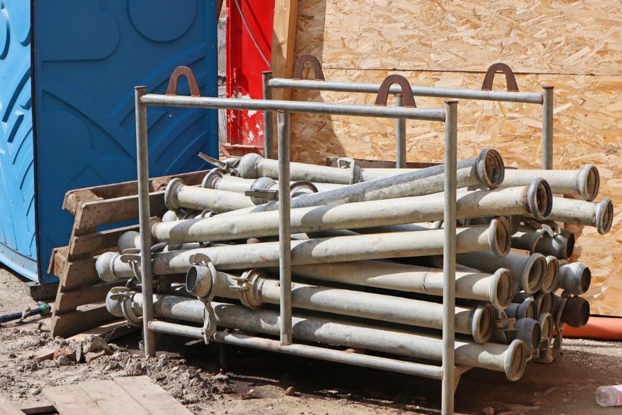 Steel Push Pier Installation in Bonita Springs, FL