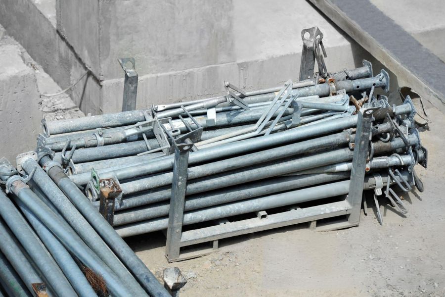 Steel Push Pier Installation in Bonita Springs, FL